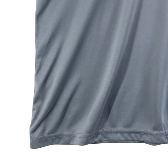 Collars & Co Mens Size 2X Polo Shirt Dress Collar Short Sleeve Polyester Grey - Picture 11 of 16